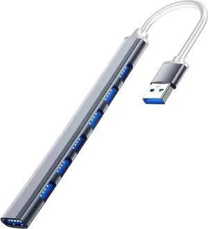 USB 7 Ports USB HUB USB C USB 3.0 HUB 7-in-1 Type C Multi-Port USB Splitter OTG Adapter USB Adapter for MacBook Pro Air PC Laptop(7 Ports USB Gray) USB 7 Ports USB HUB USB C USB 3.0 HUB 7-in-1 Type C Multi-Port USB Splitter OTG Adapter USB Adapter for MacBook Pro Air PC Laptop(7 Ports USB Gray)