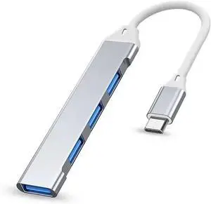 USB 7 Ports USB HUB USB C USB 3.0 HUB 7-in-1 Type C Multi-Port USB Splitter OTG Adapter USB Adapter for MacBook Pro Air PC Laptop(4Ports TypeC Slivery) USB 7 Ports USB HUB USB C USB 3.0 HUB 7-in-1 Type C Multi-Port USB Splitter OTG Adapter USB Adapter for MacBook Pro Air PC Laptop(4Ports TypeC Slivery)