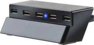 5 Port USB HUB for PS4 Slim Only, VSEER USB 3.0/2.0 High Speed Charger Controller Splitter Expander for PS4 Slim 5 Port USB HUB for PS4 Slim Only, VSEER USB 3.0/2.0 High Speed Charger Controller Splitter Expander for PS4 Slim