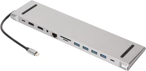 USB3.0 Interface, 4K 30HZ HD, USB C Hub Adapter, External Microphone, StableConnection, Aluminum Alloy Material, 12 in 1 USB Hub USB3.0 Interface, 4K 30HZ HD, USB C Hub Adapter, External Microphone, StableConnection, Aluminum Alloy Material, 12 in 1 USB Hub