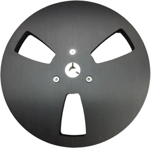 predolo 1/4 7 inch Empty Reel Aluminum Replacement Accessories,Opening Machine Part Sturdy Portable Open Reel Sound Tape, Black predolo 1/4 7 inch Empty Reel Aluminum Replacement Accessories,Opening Machine Part Sturdy Portable Open Reel Sound Tape, Black