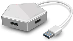 USB Hub,Four USB 3.0 Hub with Micro External Power Hole High Speed Four Port Splitter (Color : Black) (White) USB Hub,Four USB 3.0 Hub with Micro External Power Hole High Speed Four Port Splitter (Color : Black) (White)