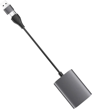 DOITOOL Type-c USB 3.0 Hub with Dual High-Definition 1080p 60hz Output USB Splitter for Laptop Dark Gray Compatible with Computer and Notebook DOITOOL Type-c USB 3.0 Hub with Dual High-Definition 1080p 60hz Output USB Splitter for Laptop Dark Gray Compatible with Computer and Notebook