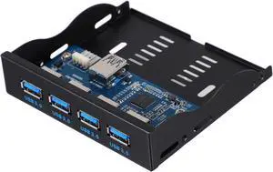 Mikinona Front Panel USB Floppy Disk Bay Multi-Functional Computer Part for Internal Hub Use Mikinona Front Panel USB Floppy Disk Bay Multi-Functional Computer Part for Internal Hub Use