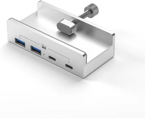 10GBPS USB C USB Hub 4 Port Aluminum USB 3.1 Docking Hub Clamp for Desk 10GBPS USB C USB Hub 4 Port Aluminum USB 3.1 Docking Hub Clamp for Desk
