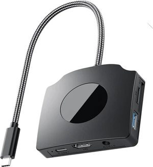 USB C Hubs USB C Dock Dongle with 2 USB3.0 Port 4K 1080P 60Hz USB C Splitter HDTV 100W PD3.0 for PC/Laptop USB C Hubs USB C Dock Dongle with 2 USB3.0 Port 4K 1080P 60Hz USB C Splitter HDTV 100W PD3.0 for PC/Laptop