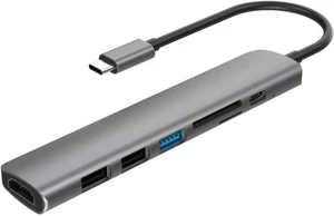 3.1 Type-C to Adapter 4K C Hub with Hub 3.0 2.0 TF SD Reader Slot PD for C Splitter(Gray) 3.1 Type-C to Adapter 4K C Hub with Hub 3.0 2.0 TF SD Reader Slot PD for C Splitter(Gray)