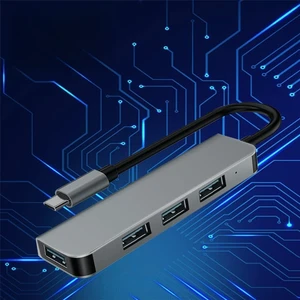 Type C 3.0 Docking Station for Laptop Adapter RJ45 TF/SD Card Splitter for Windows for iOS(D) Type C 3.0 Docking Station for Laptop Adapter RJ45 TF/SD Card Splitter for Windows for iOS(D)