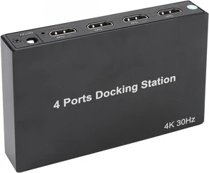 USB C Hub,4 Ports Docking Station Compatible with Wins 11 10 7 8.1,OS X 10.10 and Above,Android 7.1 and Higher,4K 30hz 1080p 60hz Aluminum Laptop Docking Station (US Plug) USB C Hub,4 Ports Docking Station Compatible with Wins 11 10 7 8.1,OS X 10.10 and Above,Android 7.1 and Higher,4K 30hz 1080p 60hz Aluminum Laptop Docking Station (US Plug)