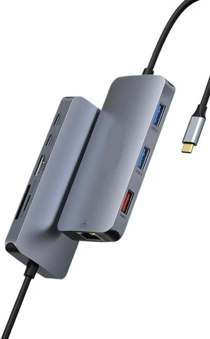 USB C Hub Adapter Multiport Docking Station Compatible with Windows Laptops Dual 4K HDMI 5Gbps USB 3.0 PD 100W(MOUC0511) USB C Hub Adapter Multiport Docking Station Compatible with Windows Laptops Dual 4K HDMI 5Gbps USB 3.0 PD 100W(MOUC0511)