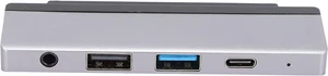 5 in 1 USB3.0 Hub Docking Station, Type C to High Definition Multimedia Interface Expansion Dock, Slim Minimal Design, 4K 60Hz Support, 60W PD Charging Port, Gray 5 in 1 USB3.0 Hub Docking Station, Type C to High Definition Multimedia Interface Expansion Dock, Slim Minimal Design, 4K 60Hz Support, 60W PD Charging Port, Gray