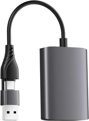 jojofuny Type-c to Dual High-Definition Video Adapter with Aluminum Alloy Material USB 3.0 USB Port Expander jojofuny Type-c to Dual High-Definition Video Adapter with Aluminum Alloy Material USB 3.0 USB Port Expander