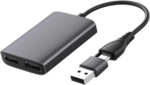 Type-c to Converter USB Hub Adapter for Laptop Monitor Extender Support Type-c to Converter USB Hub Adapter for Laptop Monitor Extender Support