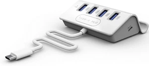 USB Type-C HUB Multi-Function Mobile Phone Holder Support Mouse Keyboard U Disk Card Reader Printer Gamepad and Other USB Devices White USB Type-C HUB Multi-Function Mobile Phone Holder Support Mouse Keyboard U Disk Card Reader Printer Gamepad and Other USB Devices White