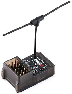 ER5C ELRS PWM Receiver: 2.4GHz 5Ch ExpressLRS Receiver Nano Module with T Antenna for RC Cars Boats Surface Marine RC Applications ER5C ELRS PWM Receiver: 2.4GHz 5Ch ExpressLRS Receiver Nano Module with T Antenna for RC Cars Boats Surface Marine RC Applications