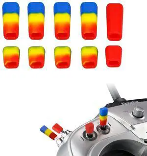 RC Transmitter Switch Cover Non-Slip Toggle Switch Cap Compatible with Radiomaster TX16S FrSky Taranis X9D QX7 Flysky Spektrum Futaba JR Jumper and More Radio Transmitters,10 PCS RC Transmitter Switch Cover Non-Slip Toggle Switch Cap Compatible with Radiomaster TX16S FrSky Taranis X9D QX7 Flysky Spektrum Futaba JR Jumper and More Radio Transmitters,10 PCS