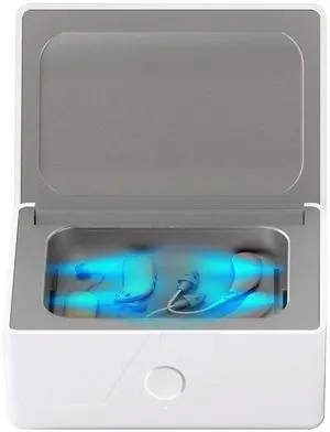 Hearing Aid Dryer, World's Fastest Dehumidifier for Hearing Aids Amplifier, UV-C Ultraviolet Light Cleaner Box, 30-min Quick Dry Ultra-Silent Portable for Seniors Adults Hearing Aid Dryer, World's Fastest Dehumidifier for Hearing Aids Amplifier, UV-C Ultraviolet Light Cleaner Box, 30-min Quick Dry Ultra-Silent Portable for Seniors Adults