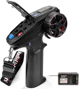 DUMBORC X6PM-350 2.4GHz 6CH Mini RC Radio Transmitter with X6FG Gyro Receiver with Low Voltage Alarm & Fail-Safe Function Mixed Mode for RC Vehicle Car Boat Tank Model Parts Portable Remote Controller DUMBORC X6PM-350 2.4GHz 6CH Mini RC Radio Transmitter with X6FG Gyro Receiver with Low Voltage Alarm & Fail-Safe Function Mixed Mode for RC Vehicle Car Boat Tank Model Parts Portable Remote Controller