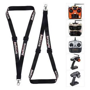 Radiolink 2 Pcs Adjustable Strap Lanyard for Universal RC Transmitter Neck Sling Belt Hook Mount Lanyard for DJI FPV Controller Accessories, Black, Small Radiolink 2 Pcs Adjustable Strap Lanyard for Universal RC Transmitter Neck Sling Belt Hook Mount Lanyard for DJI FPV Controller Accessories, Black, Small