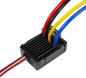 Radiolink CL9030 90A RC Brushed ESC, 2-4S Waterproof Electric Speed Controller with Dual BEC (5.5V/7.5V 5A), XT60 Plug for RC Cars and Boats, Crawlers, Trucks or Tanks Radiolink CL9030 90A RC Brushed ESC, 2-4S Waterproof Electric Speed Controller with Dual BEC (5.5V/7.5V 5A), XT60 Plug for RC Cars and Boats, Crawlers, Trucks or Tanks