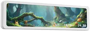 Trofeo Vision 11.3 LCD White, 11.3-inch Full-Color LCD Magnetic Display Screen, 1920x400 Resolution, Easy to Install,Master CPU/GPU Temperature(White) Trofeo Vision 11.3 LCD White, 11.3-inch Full-Color LCD Magnetic Display Screen, 1920x400 Resolution, Easy to Install,Master CPU/GPU Temperature(White)