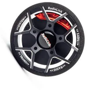 ATA HOBBY RC Transmitter Alloy Steering Wheel Original Replacement Accessory for Radiolink RC8X/RC6GS/RC4GS/DUMBORC RC Transmitter ATA HOBBY RC Transmitter Alloy Steering Wheel Original Replacement Accessory for Radiolink RC8X/RC6GS/RC4GS/DUMBORC RC Transmitter