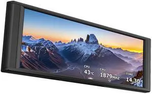 Trofeo Vision LCD Black Edition Case Sub-Display Features a 6.86-inch Full-Color LCD Display (1280x480 Resolution) with a Magnetic Panel Screen, Supporting DIY Dynamic/Static Images Trofeo Vision LCD Black Edition Case Sub-Display Features a 6.86-inch Full-Color LCD Display (1280x480 Resolution) with a Magnetic Panel Screen, Supporting DIY Dynamic/Static Images