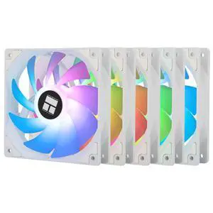 5 Pack TL-C12CW-S CPU Fan 120mm White ARGB Case Cooler Fan, 4pin PWM Silent Computer Fan with S-FDB Bearing Included, up to 1550RPM Cooling Fan5 Quantities 5 Pack TL-C12CW-S CPU Fan 120mm White ARGB Case Cooler Fan, 4pin PWM Silent Computer Fan with S-FDB Bearing Included, up to 1550RPM Cooling Fan5 Quantities