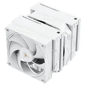 Royal Pretor 130 White CPU Cooler, Heatsink CPU Cooling, TL-H12W-X28 and TL-HD13W-X28 Fan, Compatible with Intel LGA115X/1200/2011/1700/1851;AM4/AM5 Platforms,Desktop Tower Cooling Royal Pretor 130 White CPU Cooler, Heatsink CPU Cooling, TL-H12W-X28 and TL-HD13W-X28 Fan, Compatible with Intel LGA115X/1200/2011/1700/1851;AM4/AM5 Platforms,Desktop Tower Cooling