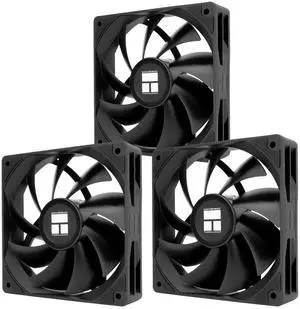 TL-C12C-X28 X3 CPU Fan,Black Cooling Fan, PC Fan with 1550RPM Speed,120mm Computer Case Cooler Fan,PWM Control Fan for Case and Liquid Cooler & CPU Cooling,28mm Thickness TL-C12C-X28 X3 CPU Fan,Black Cooling Fan, PC Fan with 1550RPM Speed,120mm Computer Case Cooler Fan,PWM Control Fan for Case and Liquid Cooler & CPU Cooling,28mm Thickness