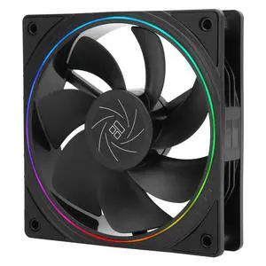 TL-S12R CPU Cooling Fan 120mm With ARGB Lighting, 1500RPM Speed, Black PC PWM Silent Computer Case Cooler TL-S12R CPU Cooling Fan 120mm With ARGB Lighting, 1500RPM Speed, Black PC PWM Silent Computer Case Cooler