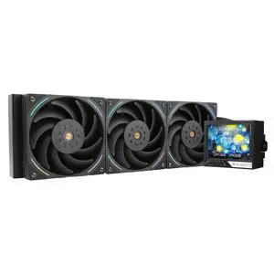 Mjolnir Vision 360 ARGB Black CPU AIO Cooler,IPS LCD Screen with 320 * 240 Resolution,for AM5&LGA 1700/1851,High-Performance 360 Specs Water-Cooled with 3.5in Removable Display Mjolnir Vision 360 ARGB Black CPU AIO Cooler,IPS LCD Screen with 320 * 240 Resolution,for AM5&LGA 1700/1851,High-Performance 360 Specs Water-Cooled with 3.5in Removable Display