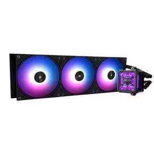 FW PRO 360 ARGB Black CPU AIO Cooler,IPS LCD Screen with 320 * 320 Resolution,for AM5&Intel 1700/1851,High-Performance 360 Specs Water-Cooled with 2.73in Removable Display FW PRO 360 ARGB Black CPU AIO Cooler,IPS LCD Screen with 320 * 320 Resolution,for AM5&Intel 1700/1851,High-Performance 360 Specs Water-Cooled with 2.73in Removable Display