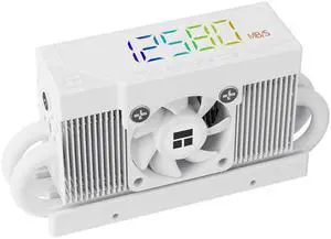 HR10 2280 PRO Digital White- High-Performance Solid-State Hard Disk Radiator Equipped with 4x5mm AGHP Heat Pipe, ARGB Digital Display, Small Fan Cooling, SSD Radiator HR10 2280 PRO Digital White- High-Performance Solid-State Hard Disk Radiator Equipped with 4x5mm AGHP Heat Pipe, ARGB Digital Display, Small Fan Cooling, SSD Radiator