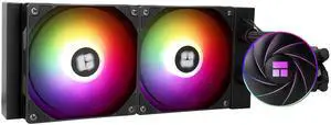 Aqua Elite 240 ARGB CPU Water Cooler, with Double PWM Fans, 1550RPM Speed,for AMD/AM4/AM5& Intel LGA1150/1151/1155/1156/1200/ 1700/1851(AE240 ARGB) Aqua Elite 240 ARGB CPU Water Cooler, with Double PWM Fans, 1550RPM Speed,for AMD/AM4/AM5& Intel LGA1150/1151/1155/1156/1200/ 1700/1851(AE240 ARGB)
