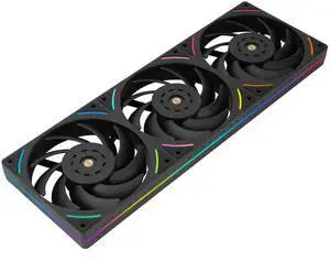 TL-UB36 CPU Fan 120mm Case Cooler,PWM Connector Silent Computer Cooling,Low Noise 27dba,360x120x25mm,3 Pack PC Fans,Black TL-UB36 CPU Fan 120mm Case Cooler,PWM Connector Silent Computer Cooling,Low Noise 27dba,360x120x25mm,3 Pack PC Fans,Black