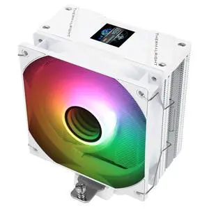 Assassin Spirit 120 Vision ARGB White,with White Top Cover,CPU Air Cooler, PC Cooling, 240 * 240 Resolving Power IPS LCD Screen,Editable,with 1.54in for Intel lga1851/1700/115X,AM4/AM5 Assassin Spirit 120 Vision ARGB White,with White Top Cover,CPU Air Cooler, PC Cooling, 240 * 240 Resolving Power IPS LCD Screen,Editable,with 1.54in for Intel lga1851/1700/115X,AM4/AM5