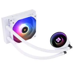 Frozen Notte 120 ARGB White Liquid CPU Cooler, 120mm PWM Fan with ARGB-Up to 2000RPM Speed, for AMD/AM4/AM5, Intel LGA1150/1151/1200/1700/1851,White Frozen Notte 120 ARGB White Liquid CPU Cooler, 120mm PWM Fan with ARGB-Up to 2000RPM Speed, for AMD/AM4/AM5, Intel LGA1150/1151/1200/1700/1851,White