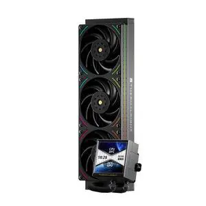 Peerless Vision 360 UB ARGB Black CPU Aio Cooler,PC 360 Specification Water Cooler System with Inline PC Fans,3.95IPS LCD Screen with 480x480 Resolution,for AM4/AM5;Intel 1700/1851 Peerless Vision 360 UB ARGB Black CPU Aio Cooler,PC 360 Specification Water Cooler System with Inline PC Fans,3.95IPS LCD Screen with 480x480 Resolution,for AM4/AM5;Intel 1700/1851