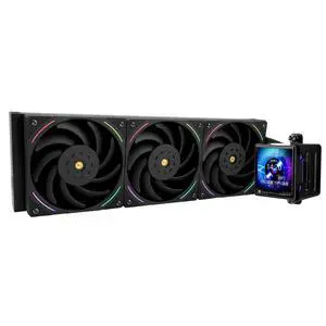 Elite Vision 360 ARGB Black CPU AIO Cooler,IPS LCD Screen with 320 * 320 Resolution,for AM5&Intel 1700/1851,High-Performance CPU Water-Cooled with 2.73in Removable Liquid Crystal Display Elite Vision 360 ARGB Black CPU AIO Cooler,IPS LCD Screen with 320 * 320 Resolution,for AM5&Intel 1700/1851,High-Performance CPU Water-Cooled with 2.73in Removable Liquid Crystal Display
