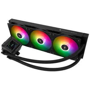 FW360 SE ARGB Black CPU AIO,PC 360 Specification Water Cooler System,IPS LCD Screen with 320x240 Resolution,for AM5,Intel LGA1700/1851,CPU Cooler Comes with 2-inch LCD Display FW360 SE ARGB Black CPU AIO,PC 360 Specification Water Cooler System,IPS LCD Screen with 320x240 Resolution,for AM5,Intel LGA1700/1851,CPU Cooler Comes with 2-inch LCD Display