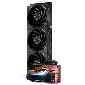 Rainbow Vision 360 Turbo ARGB Black 360mm Aio Cooler, 60HZ Curved Screen with 2400x1080 Resolution,for AM4/AM5,Intel LGA1851/1700,6.67in 3D with Magnetic Suction Screen,3000RPM Fan Speed Rainbow Vision 360 Turbo ARGB Black 360mm Aio Cooler, 60HZ Curved Screen with 2400x1080 Resolution,for AM4/AM5,Intel LGA1851/1700,6.67in 3D with Magnetic Suction Screen,3000RPM Fan Speed