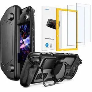 PC0104 ModCase for Steam Deck + 2-Pack Steam Deck Screen Protector PC0104 ModCase for Steam Deck + 2-Pack Steam Deck Screen Protector
