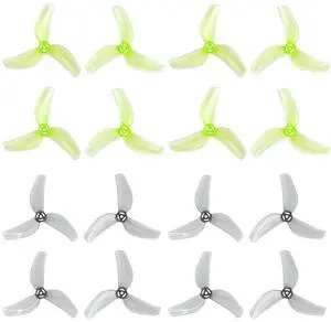 1811 45MM 3-Blade Props with 1.5mm Compatible 1102 Brushless Motor for Tiny Whoop Quadcopter 16pcs 1811 45MM 3-Blade Props with 1.5mm Compatible 1102 Brushless Motor for Tiny Whoop Quadcopter 16pcs