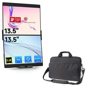 FlipGo Pro 13.5" 2.2K Dual Screen Portable Monitor & Carry Bag FlipGo Pro 13.5" 2.2K Dual Screen Portable Monitor & Carry Bag