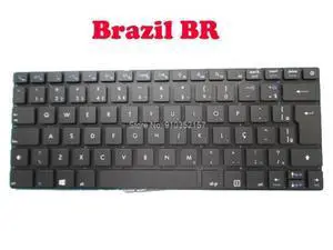 Laptop Keyboard For CCE Ultra Thin S23 S23B S43 S345 64110018401 V1383AIAR BR 641100184016 V1383AIER Brazil BR Without Frame Laptop Keyboard For CCE Ultra Thin S23 S23B S43 S345 64110018401 V1383AIAR BR 641100184016 V1383AIER Brazil BR Without Frame
