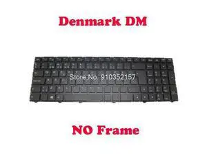 Laptop Keyboard For CLEVO WA50SFQ W950AU W950TU W950 W955 MP-13M16DK-430 6-80-WA500-030-1 WA50SRQ WA52SJQ Denmark DM NO Frame Laptop Keyboard For CLEVO WA50SFQ W950AU W950TU W950 W955 MP-13M16DK-430 6-80-WA500-030-1 WA50SRQ WA52SJQ Denmark DM NO Frame
