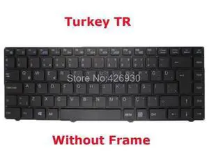 TR NO Frame Keyboard For Lengda X300 X300V X300B X300H D0K-V6369A Turkey TR NO Frame Keyboard For Lengda X300 X300V X300B X300H D0K-V6369A Turkey