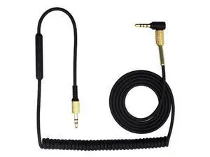 Cable de audio de sustitución con micrófono remoto, para auriculares Marshall Major On Ear Pro Cable de audio de sustitución con micrófono remoto, para auriculares Marshall Major On Ear Pro