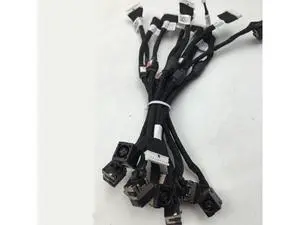 DC Power Jack w/Cable For 15 R1 R2 Series, D P/N CN-0784VK DC30100TN00 DC Power Jack w/Cable For 15 R1 R2 Series, D P/N CN-0784VK DC30100TN00
